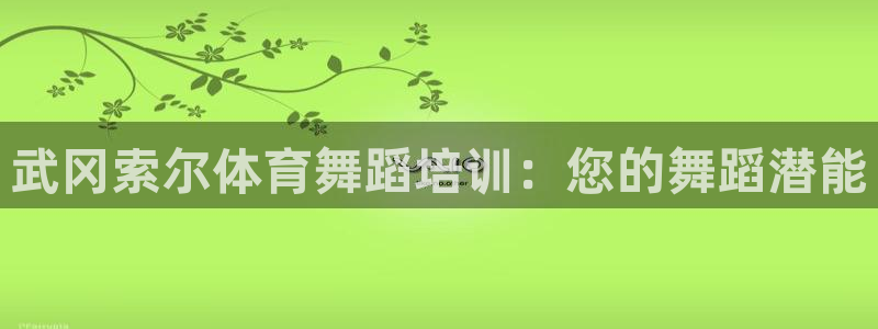 富联娱乐官方网站下载安装：武冈索尔体育舞蹈培训：您的